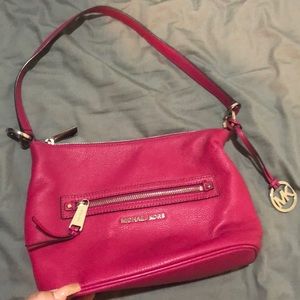 Fuscia Michael kors purse